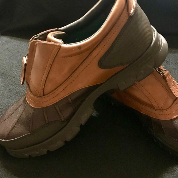 polo kewzip leather boot